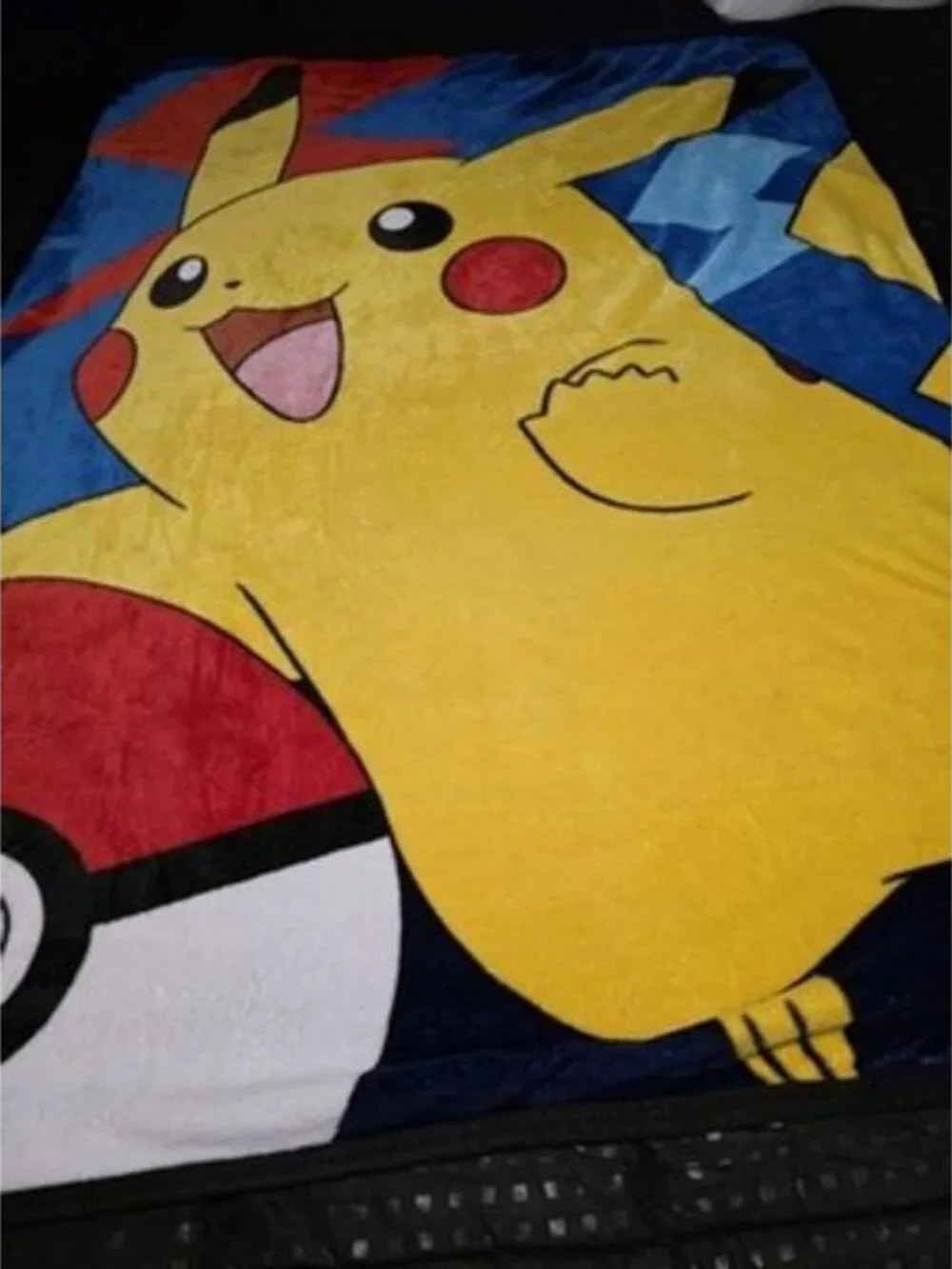 Pokemon Pikachu Throw Blanket 45 x 61